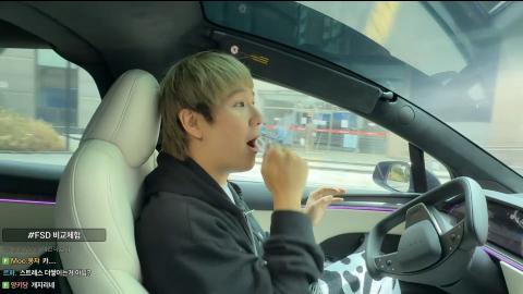 야바 - [클립]테슬라 모델X 자율성능 맛 보고 감탄 연발하는 장지수