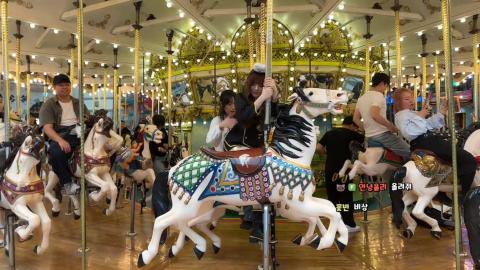 야바 - [클립]안녕수야 말 태워주는 이라333