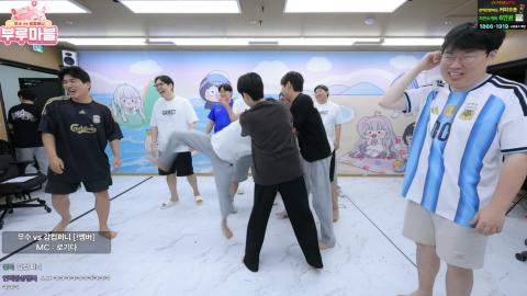 야바 - [무수 vs 감컴]무수 패배 후 박퍼니한테 폭발한 이지상 말리는 ...