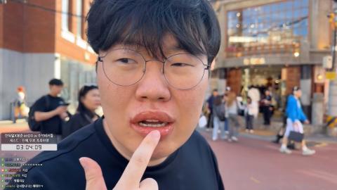 야바 - [클립]모르고 색깔 립밤 바른 김봉준 ㅋㅋㅋ