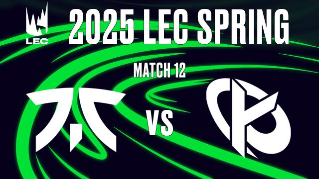 FNC vs KC - 2025 LEC SPRING WEEK 2 DAY 2 | SOOP VOD