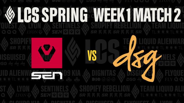 [CC] LCS Opening Week | SEN vs DSG | SOOP VOD