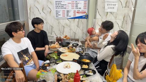 야바 - [중간계 팀준밧드 회식] 이상호 품에 안기자마자 바로 엄마 찾...