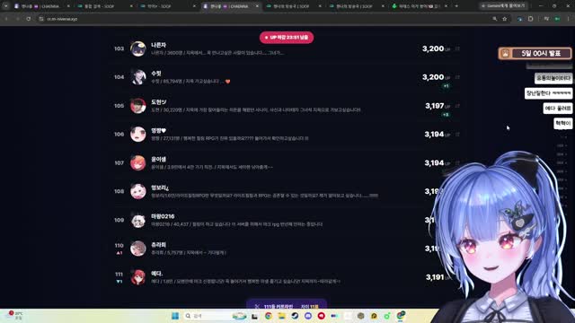 [캐치][하데스] 챈나룽 1차 서버인원발표